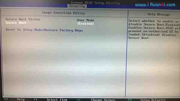UEFI-BIOS切换设置